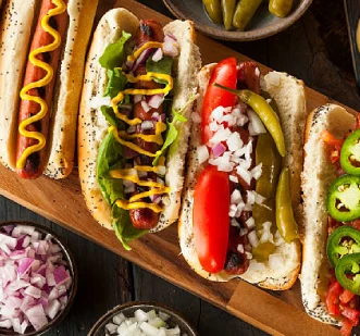 Aura The Car Spa hot-dog